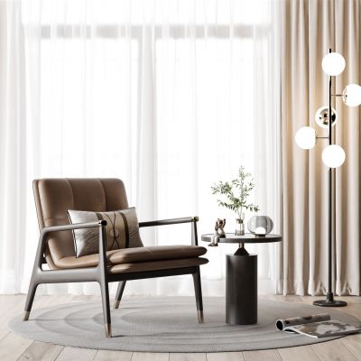 新中式休闲椅子