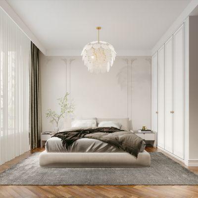 美式简约主卧室
