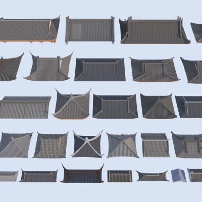 中式屋檐_建筑屋顶