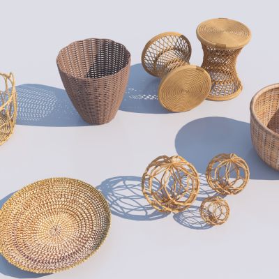 现代编织篮_编制篓_箩筐