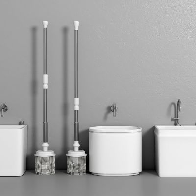 现代拖把池_拖把