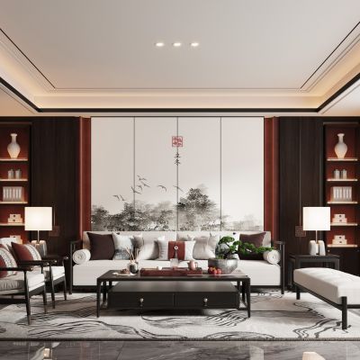 新中式客厅