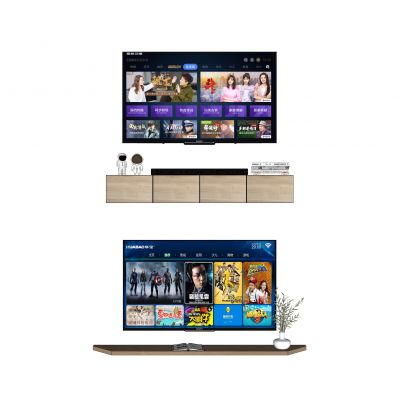 现代电视柜液晶电视摆件音响