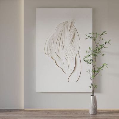 简约肌理装饰画