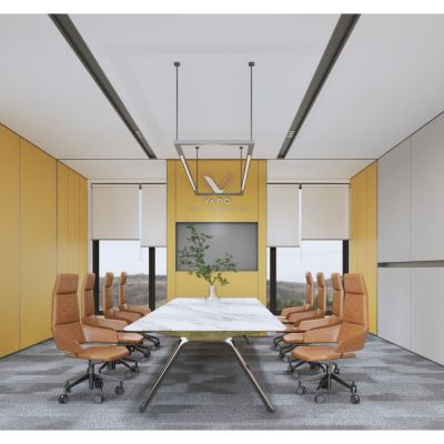 现代风格会议室会议桌会议椅