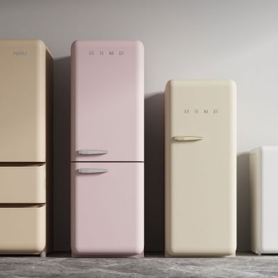 现代冰箱3D模型