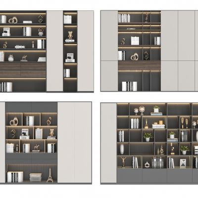 现代书柜