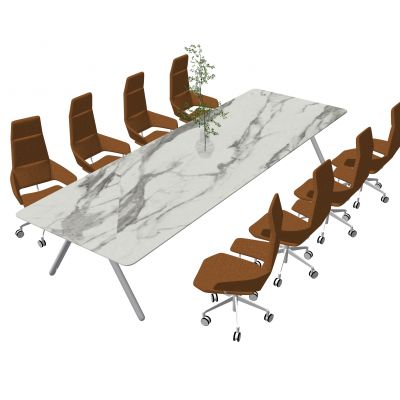 现代会议桌会议椅