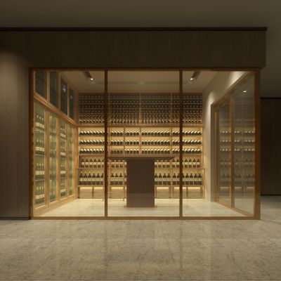 不锈钢红酒窖冷藏室恒温室恒温柜展示柜冷藏柜红酒酒窖