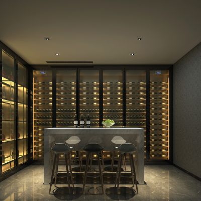 不锈钢红酒窖冷藏室恒温室恒温柜展示柜冷藏柜红酒酒窖