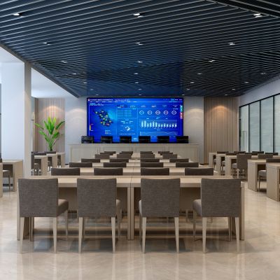 酒店公司办公室公共服务商务培训室报告大厅大会议室