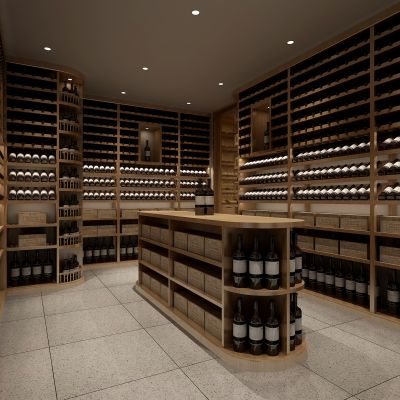 实木红酒窖冷藏室恒温室恒温柜展示柜冷藏柜红酒酒窖