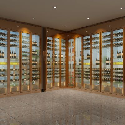 不锈钢红酒窖冷藏室恒温室恒温柜展示柜冷藏柜红酒酒窖