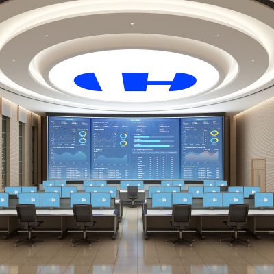 控制室监控指挥中心显示屏操控台LED显示屏