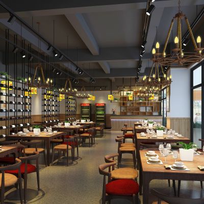 中餐厅酒店自助餐厅餐馆西餐厅门店饭店 