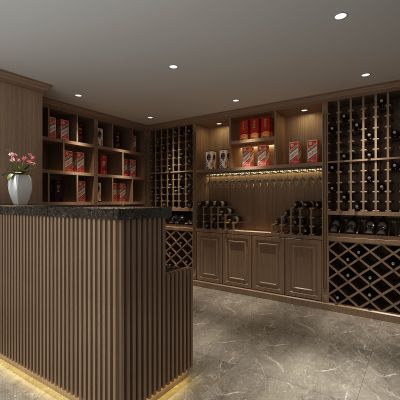 实木红酒窖冷藏室恒温室恒温柜展示柜冷藏柜红酒酒窖