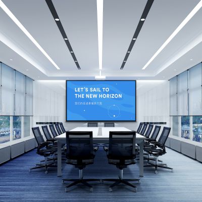 现代公司办公室大会议室洽谈室