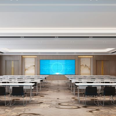 酒店公司办公室公共服务商务培训室报告大厅大会议室