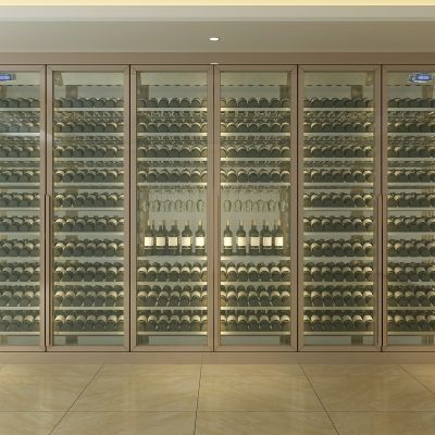 不锈钢红酒窖冷藏室恒温室恒温柜展示柜冷藏柜红酒酒窖