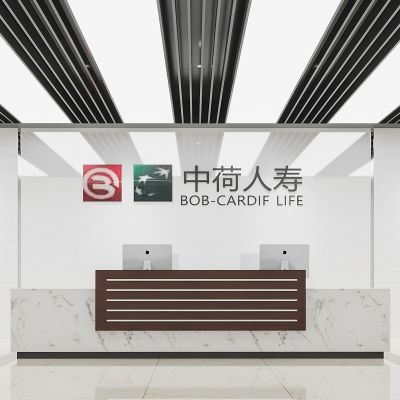 现代办公前台