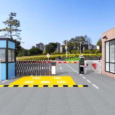 现代工厂入口门禁机