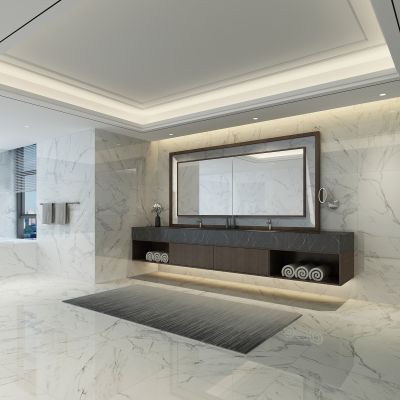 酒店标间客房宾馆旅社卫生间