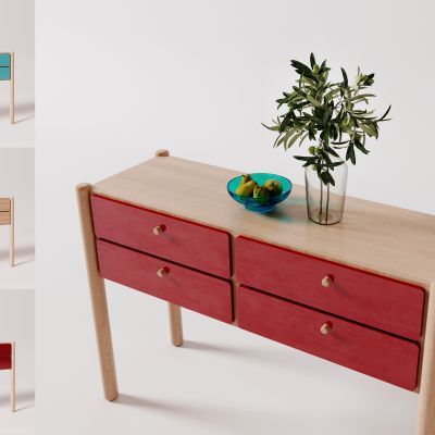 北欧，边柜，玄关柜，原木