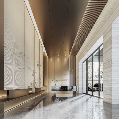 售楼处前厅 门厅 前台