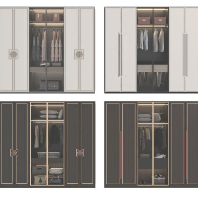 新中式衣柜