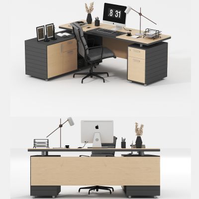 经理办公桌椅组合