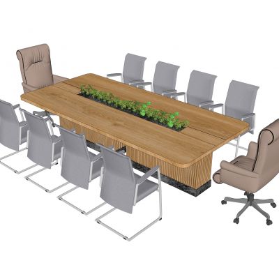 现代会议桌会议椅