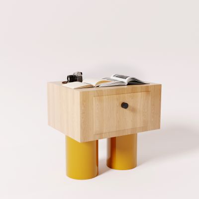 现代儿童床头柜