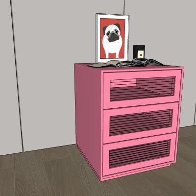 彩色，储物柜，床头柜，组合柜