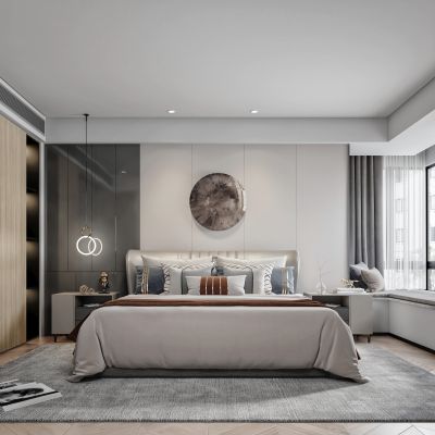 现代家居卧室