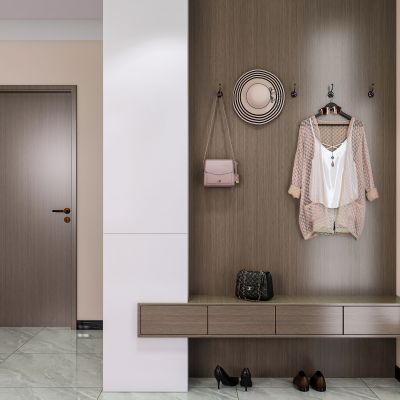现代入门多功能鞋柜
