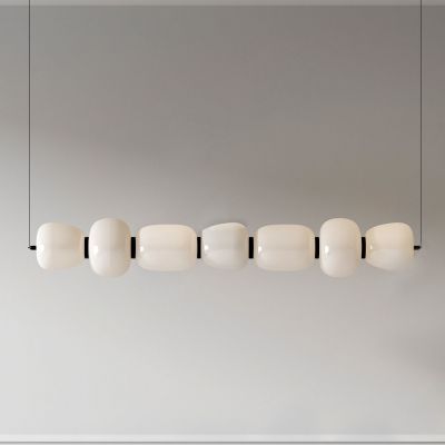 现代奶油风餐厅吊灯