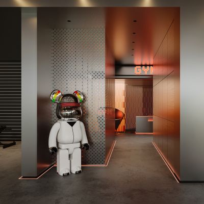 现代金属潮流健身房