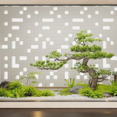 景观，小品，植物，造景