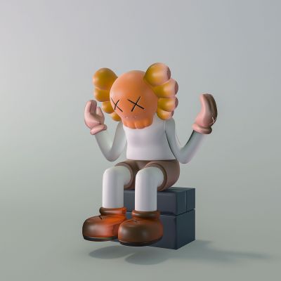 现代卡通人物雕像