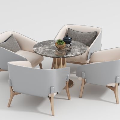 现代洽谈桌椅组合