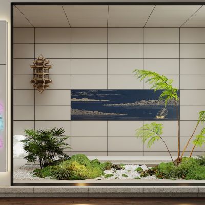 景观，小品，植物，造景