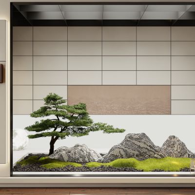 景观，小品，植物，造景