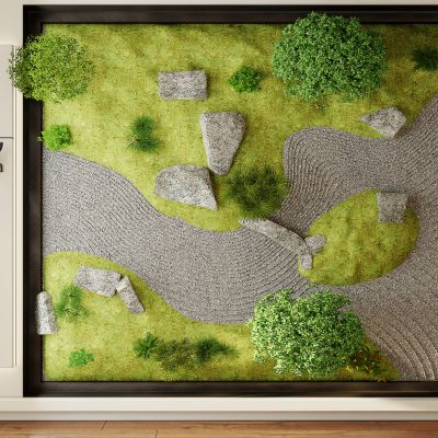 景观，小品，植物，造景