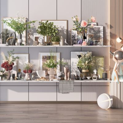 现代装饰摆件组合