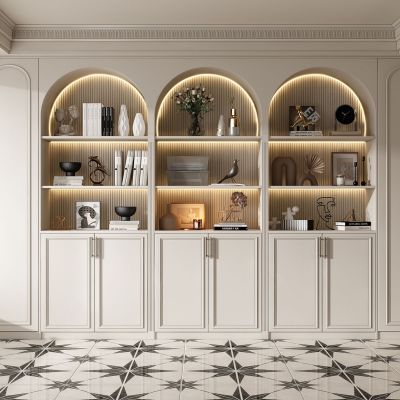 法式书柜 装饰柜 置物柜