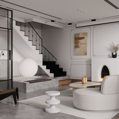 法式简欧客餐厅