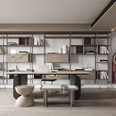 现代家居书房