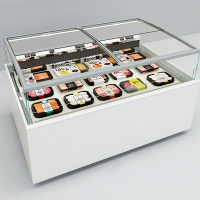 现代超市冷藏展示柜