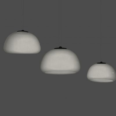 现代吊灯 单头吊灯 餐厅吊灯 玻璃吊灯 主灯 轻奢 创意 灯具