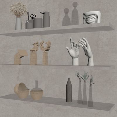 侘寂装饰摆件组合